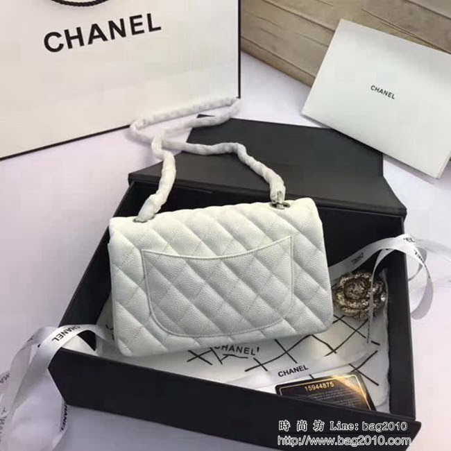 香奈兒CHANEL升級版A1116 進口小羊皮金銀鏈條斜背包 DSC1146